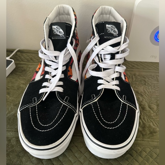 🔥🔥 Men's Vans Sk8 - Hi Flower Balck ! 🔥🔥 - Picture 5 of 5